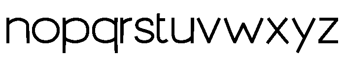 Fairbank Font LOWERCASE