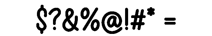 Fairbloom Font OTHER CHARS