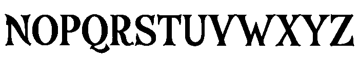 Fairmont Fishtail Font UPPERCASE