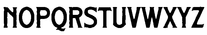 Fairmont Ridge Medium Serif Font LOWERCASE