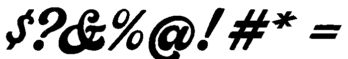 Fairmont Ridge Medium Font OTHER CHARS
