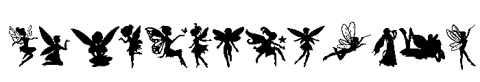 Fairy Charm Font UPPERCASE