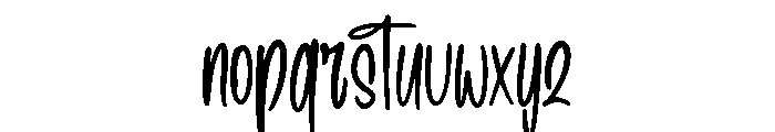 Fairy Cottage Font LOWERCASE