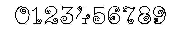Fairy Curls Font OTHER CHARS