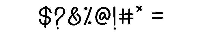 Fairy Dreams Font OTHER CHARS