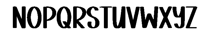 Fairy House Font LOWERCASE