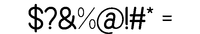 Fairy Pretty Regular Font OTHER CHARS