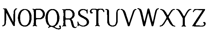 Fairycore_Display Font UPPERCASE
