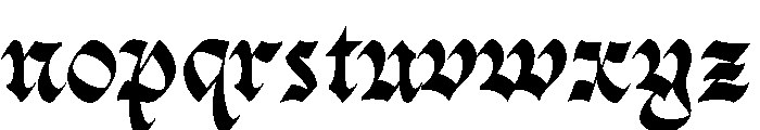 Fairyesta Regular Font LOWERCASE