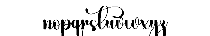 Fairyland Dreams Font LOWERCASE