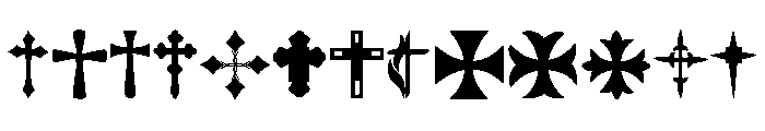 Faith Cross Font LOWERCASE
