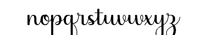 Faithful Through Font LOWERCASE