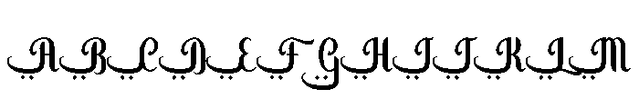 Faiyad Font UPPERCASE