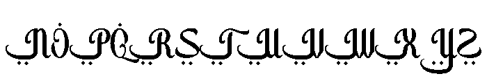 Faiyad Font UPPERCASE