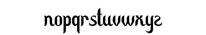 Faiyad Font LOWERCASE