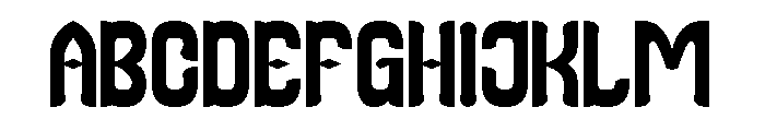 Fake Reality 2 Font UPPERCASE