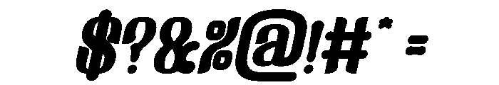 Fake Reality Bold Italic Font OTHER CHARS