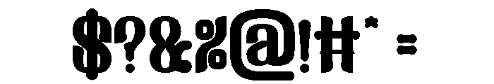 Fake Reality Bold Font OTHER CHARS