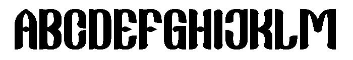 Fake Reality Bold Font UPPERCASE