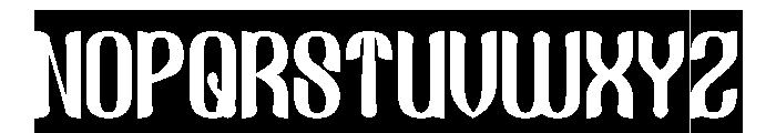 Fake Reality-Inverse Font UPPERCASE