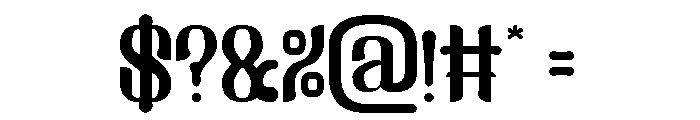 Fake Reality-Light Font OTHER CHARS