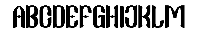 Fake Reality Font UPPERCASE