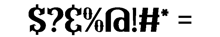 Fake Story Font OTHER CHARS