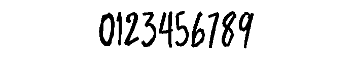 Fakeblood Font OTHER CHARS