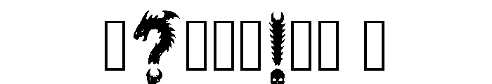 Fala Regular Font OTHER CHARS