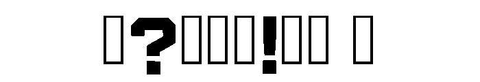 Falah Regular Font OTHER CHARS