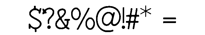 Falcon Font OTHER CHARS