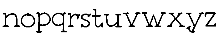 Falcon Font LOWERCASE