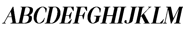 Falefion Black Italic Font UPPERCASE