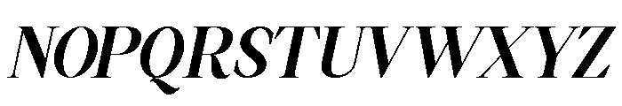 Falefion Black Italic Font UPPERCASE
