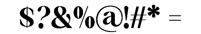 Falefion Black Font OTHER CHARS