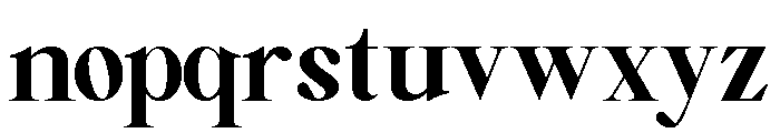 Falefion Black Font LOWERCASE