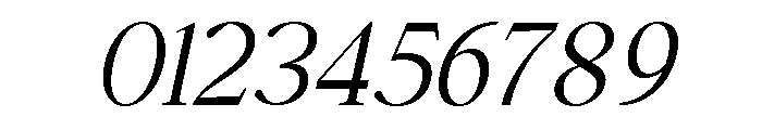 Falefion Italic Font OTHER CHARS