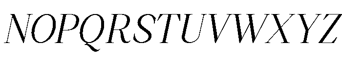 Falefion Italic Font UPPERCASE