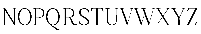 Falefion Light Font UPPERCASE
