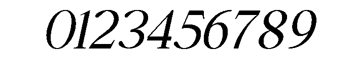 Falefion Medium Italic Font OTHER CHARS