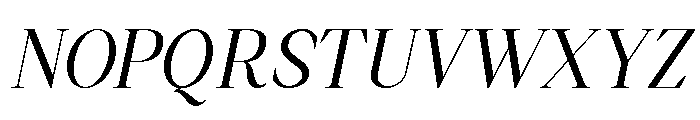 Falefion Medium Italic Font UPPERCASE