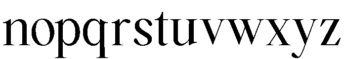 Falefion Medium Font LOWERCASE