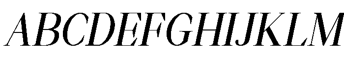 Falefion Semi Bold Italic Font UPPERCASE