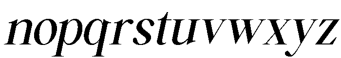 Falefion Semi Bold Italic Font LOWERCASE