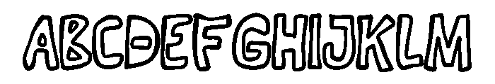 Falish Regular Font UPPERCASE