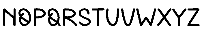 Fall Bell Font UPPERCASE