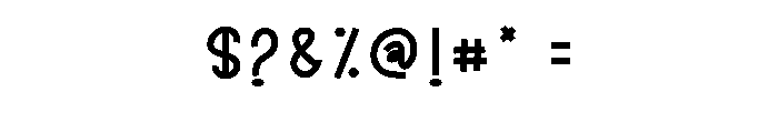 Falling Inlove Font OTHER CHARS