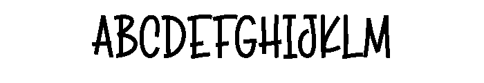 Falling Inlove Font UPPERCASE