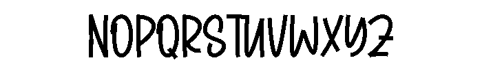 Falling Inlove Font UPPERCASE