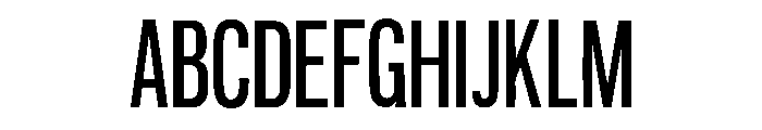 Fallyen Sans Serif Font UPPERCASE
